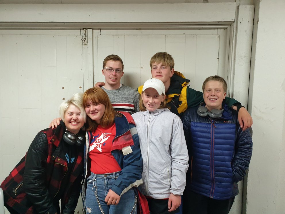 Keppendur Nökkva ánægð eftir gott mót.