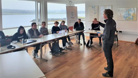 Þjálfaranámskeið í siglingum.